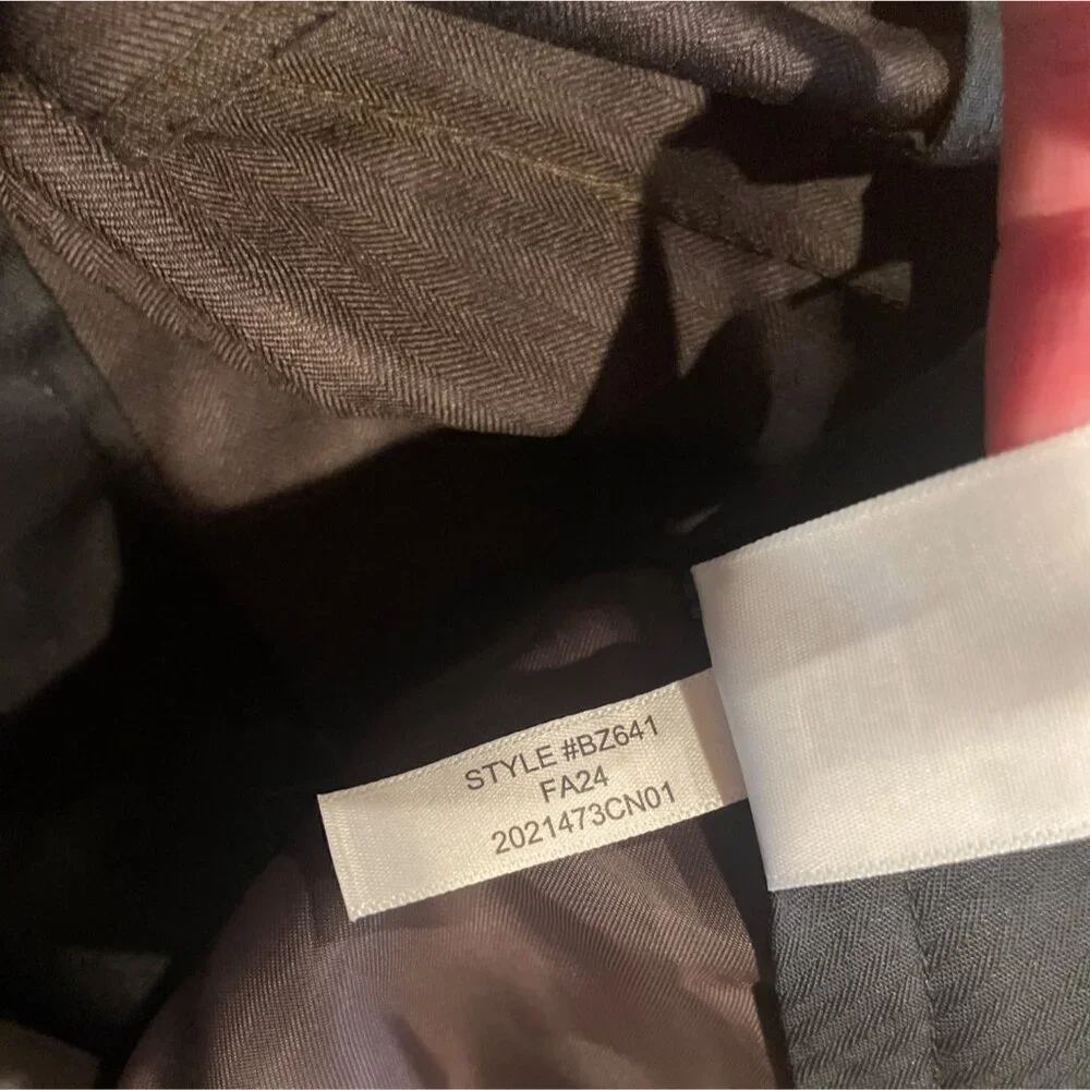 NWT J.Crew Crosby Classic-Fit Suit Pant 38x32 Brown Lightweight Italian Wool
